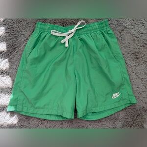 Nike Green Swim Trunks